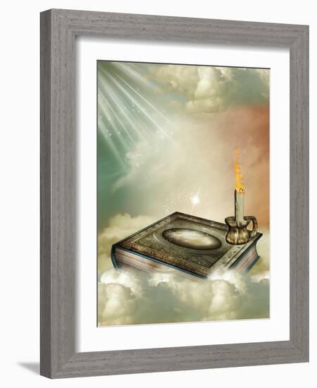 Fantasy Storybook-justdd-Framed Art Print