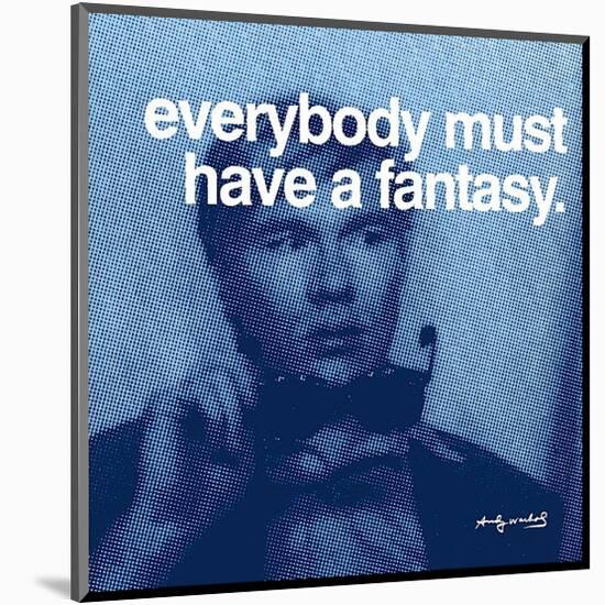 Fantasy-Andy Warhol-Mounted Giclee Print