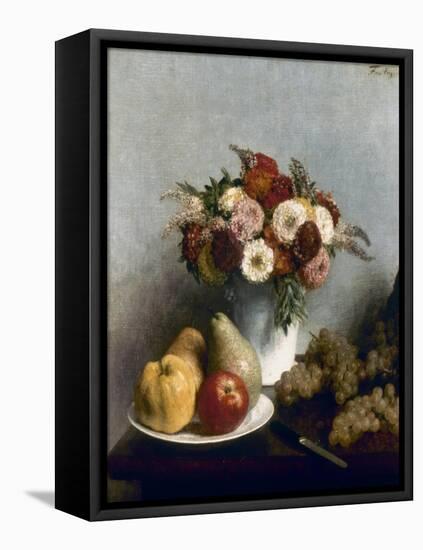 Fantin-Latour: Fruits, 1865-Henri Fantin-Latour-Framed Premier Image Canvas