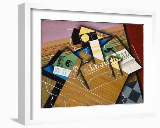 Fantomas, 1915-Juan Gris-Framed Giclee Print