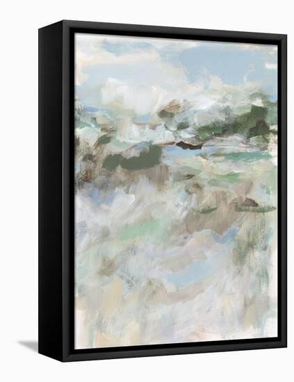 Far Away Hills II-Christina Long-Framed Stretched Canvas