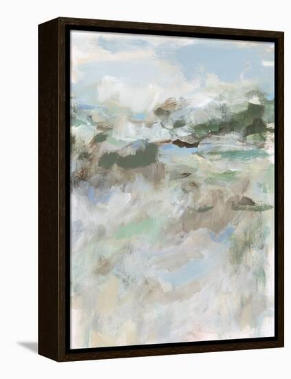 Far Away Hills II-Christina Long-Framed Stretched Canvas