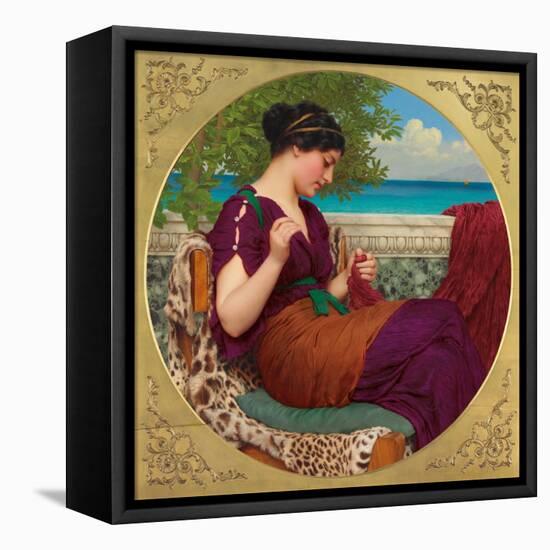 Far Away Thoughts, 1911-John William Godward-Framed Premier Image Canvas