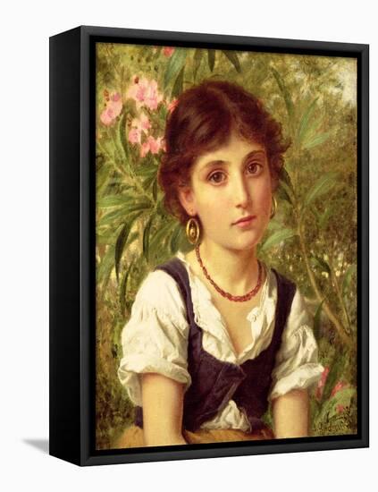 Far Away Thoughts-Sophie Anderson-Framed Premier Image Canvas