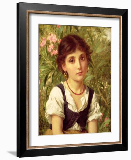 Far Away Thoughts-Sophie Anderson-Framed Giclee Print