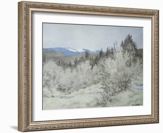 Far far Away in the Forest, 1902-Theodor Severin Kittelsen-Framed Giclee Print