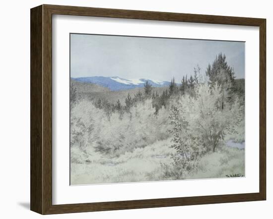 Far far Away in the Forest, 1902-Theodor Severin Kittelsen-Framed Giclee Print