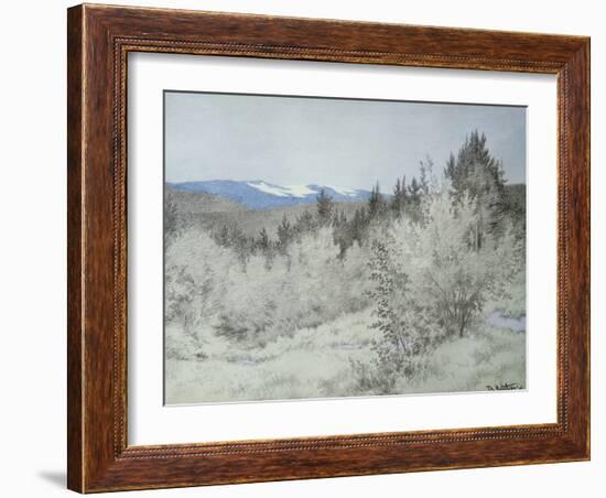 Far far Away in the Forest, 1902-Theodor Severin Kittelsen-Framed Giclee Print