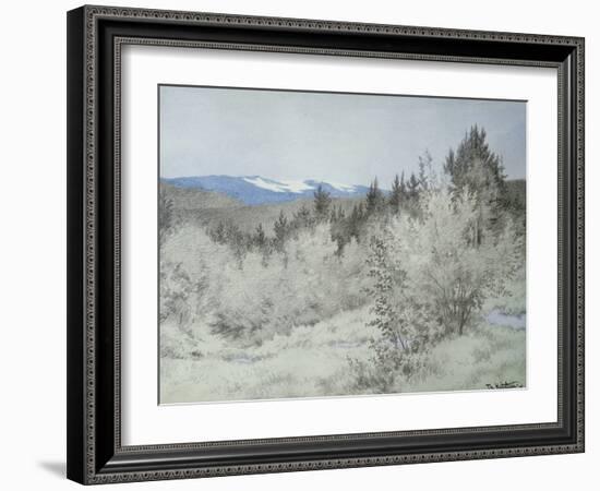 Far far Away in the Forest, 1902-Theodor Severin Kittelsen-Framed Giclee Print