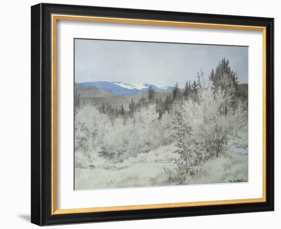 Far far Away in the Forest, 1902-Theodor Severin Kittelsen-Framed Giclee Print