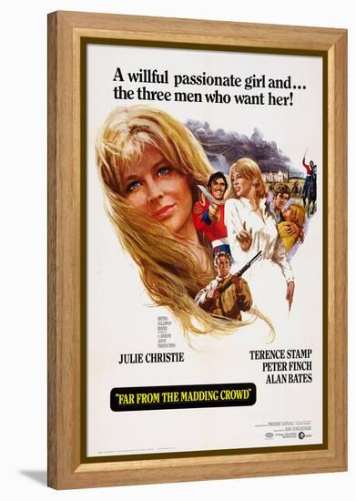 Far from the Madding Crowd, Julie Christie, Peter Finch, Terence Stamp, Alan Bates, 1967-null-Framed Stretched Canvas