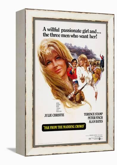 Far from the Madding Crowd, Julie Christie, Peter Finch, Terence Stamp, Alan Bates, 1967-null-Framed Stretched Canvas