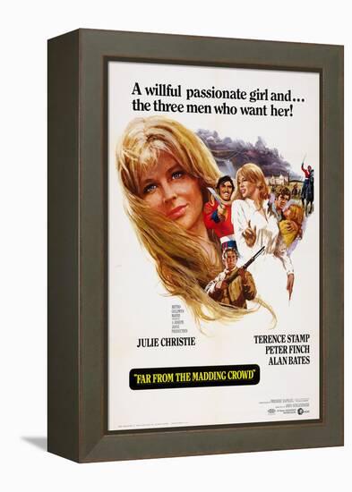 Far from the Madding Crowd, Julie Christie, Peter Finch, Terence Stamp, Alan Bates, 1967-null-Framed Stretched Canvas