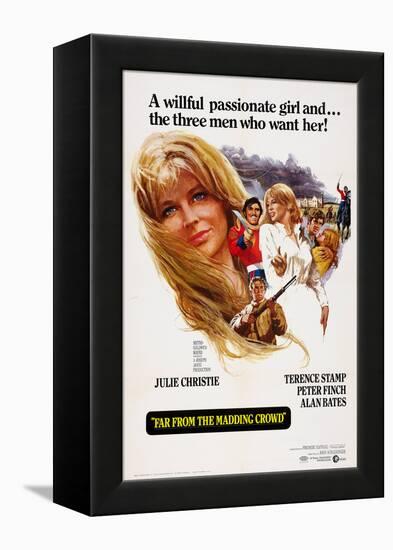 Far from the Madding Crowd, Julie Christie, Peter Finch, Terence Stamp, Alan Bates, 1967-null-Framed Stretched Canvas