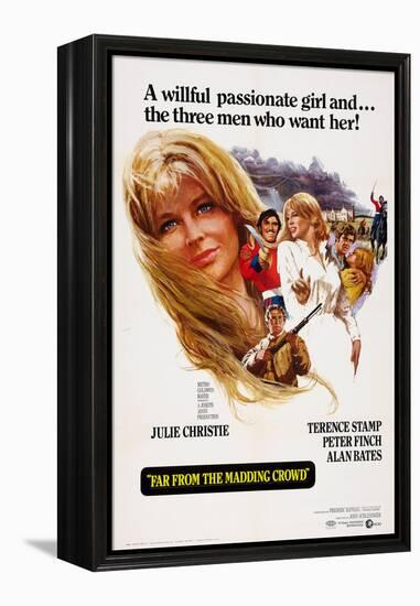 Far from the Madding Crowd, Julie Christie, Peter Finch, Terence Stamp, Alan Bates, 1967-null-Framed Stretched Canvas