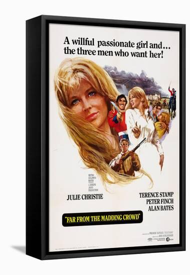 Far from the Madding Crowd, Julie Christie, Peter Finch, Terence Stamp, Alan Bates, 1967-null-Framed Stretched Canvas