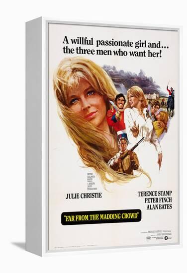 Far from the Madding Crowd, Julie Christie, Peter Finch, Terence Stamp, Alan Bates, 1967-null-Framed Stretched Canvas