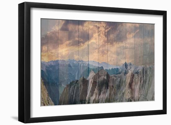 Far Out In The Distance-Sheldon Lewis-Framed Art Print