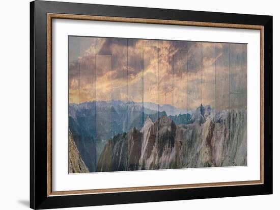 Far Out In The Distance-Sheldon Lewis-Framed Art Print