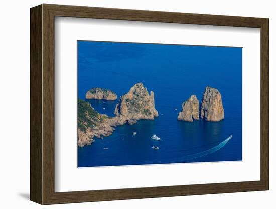 Faraglioni, Island of Capri, Campania, Italy, Europe-Neil Farrin-Framed Photographic Print