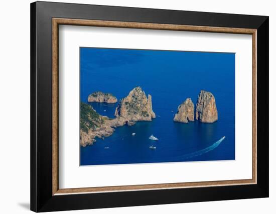 Faraglioni, Island of Capri, Campania, Italy, Europe-Neil Farrin-Framed Photographic Print