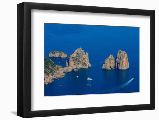 Faraglioni, Island of Capri, Campania, Italy, Europe-Neil Farrin-Framed Photographic Print