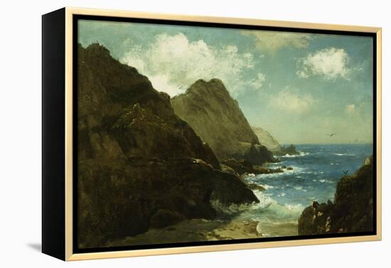 Farallon Islands-Albert Bierstadt-Framed Premier Image Canvas