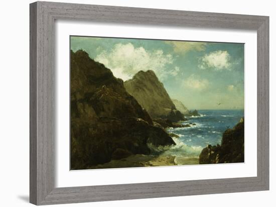 Farallon Islands-Albert Bierstadt-Framed Giclee Print