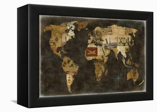 Faraway Places-Russell Brennan-Framed Stretched Canvas