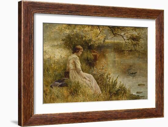 Faraway Thoughts-Ernest Walbourn-Framed Giclee Print