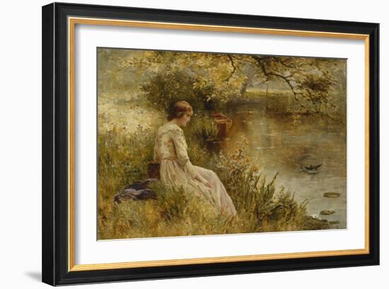 Faraway Thoughts-Ernest Walbourn-Framed Giclee Print