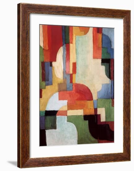 Farbige Formen I, 1933-Auguste Macke-Framed Art Print