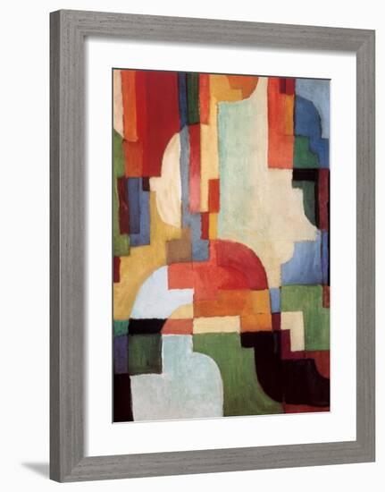 Farbige Formen I, 1933-Auguste Macke-Framed Art Print