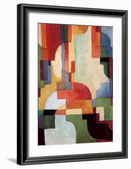 Farbige Formen I, 1933-Auguste Macke-Framed Art Print