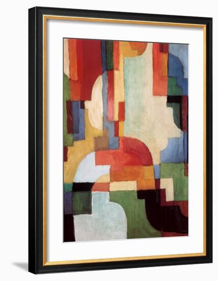 Farbige Formen I, 1933-Auguste Macke-Framed Art Print