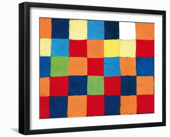 Farbtafel, c.1930-Paul Klee-Framed Art Print