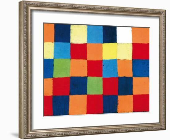 Farbtafel, c.1930-Paul Klee-Framed Art Print