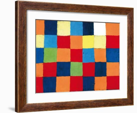 Farbtafel, c.1930-Paul Klee-Framed Art Print