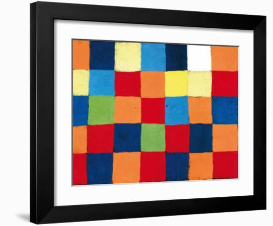 Farbtafel, c.1930-Paul Klee-Framed Art Print