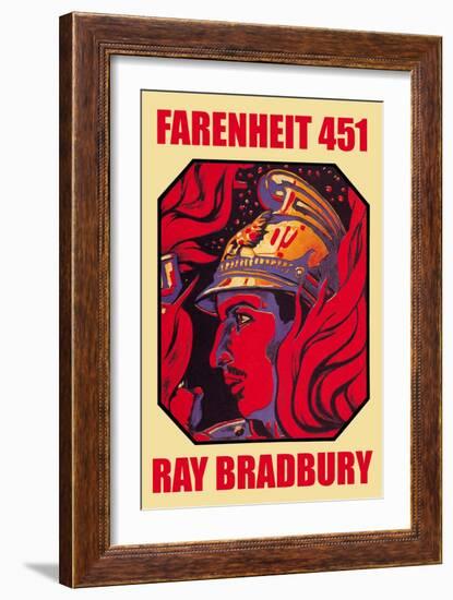 Farenheit 451-Ray Bradbury-Framed Art Print