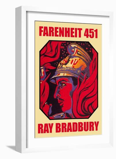 Farenheit 451-Ray Bradbury-Framed Art Print