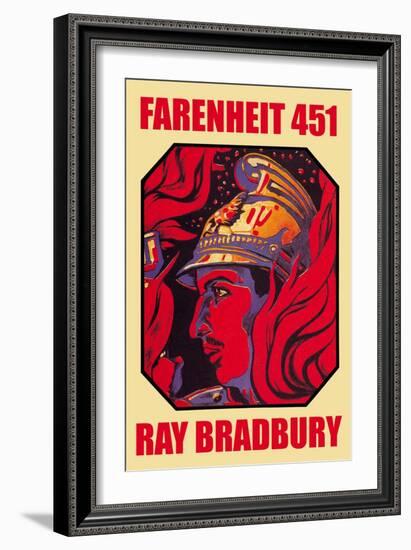 Farenheit 451-Ray Bradbury-Framed Art Print