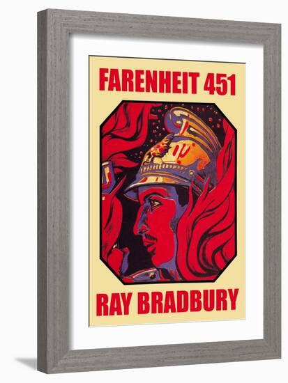 Farenheit 451-Ray Bradbury-Framed Premium Giclee Print