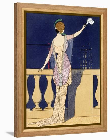 'Farewell at Night', c1910s-Georges Barbier-Framed Premier Image Canvas