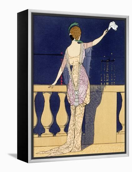'Farewell at Night', c1910s-Georges Barbier-Framed Premier Image Canvas