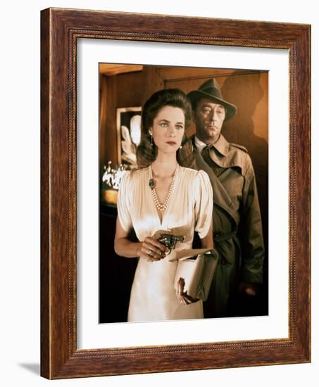 Farewell, My Lovely by Dick Richards, based on a novel by Raymond Chandler, with Charlotte Rampling-null-Framed Photo