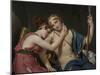 Farewell of Telemachus and Eucharis, 1818-Jacques-Louis David-Mounted Art Print