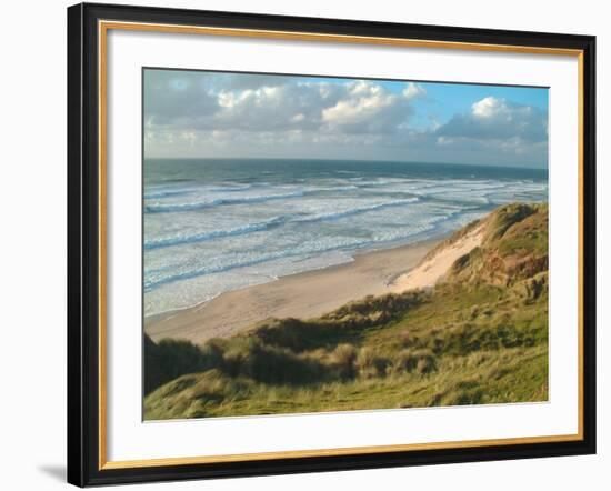 Farewell Spit, New Zealand-William Sutton-Framed Photographic Print