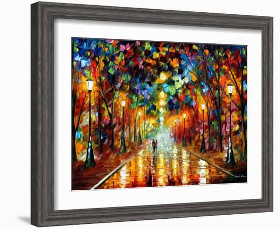 Farewell To Anger-Leonid Afremov-Framed Premium Giclee Print