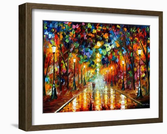 Farewell To Anger-Leonid Afremov-Framed Premium Giclee Print